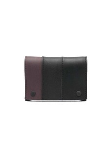 Sunnei tri-colour leather wallet