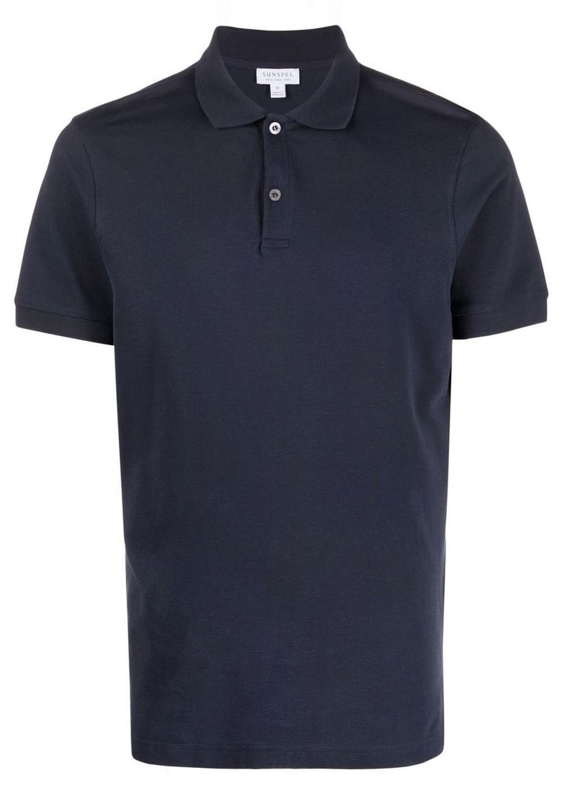 Sunspel short-sleeve cotton polo shirt