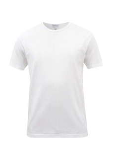 Sunspel - Crew-neck Cotton-jersey T-shirt - Mens - White