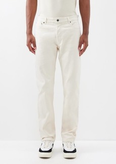 Sunspel - Slim-leg Jeans - Mens - Off White