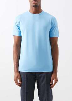 Sunspel - Supima Cotton-jersey T-shirt - Mens - Blue