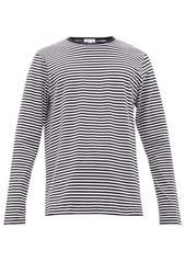 Sunspel Striped cotton-jersey long-sleeved T-shirt