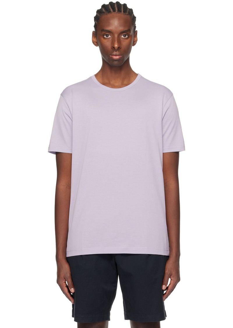 Sunspel Purple Classic T-Shirt