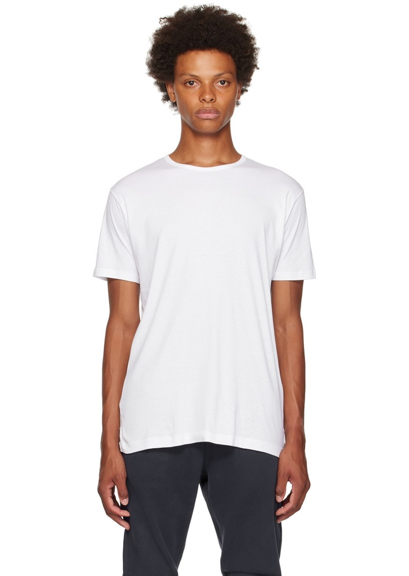 Sunspel White Underwear T-Shirt