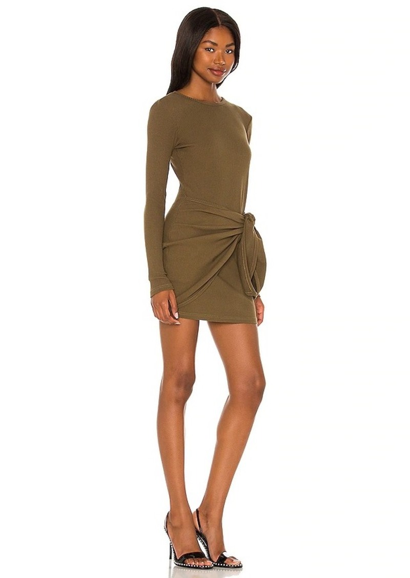 superdown dana wrap mini dress