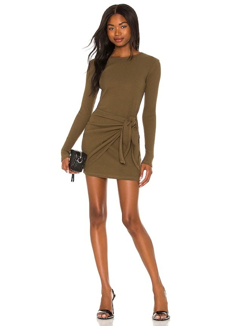 superdown dana wrap mini dress