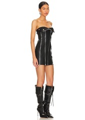 superdown Elora Faux Leather Dress