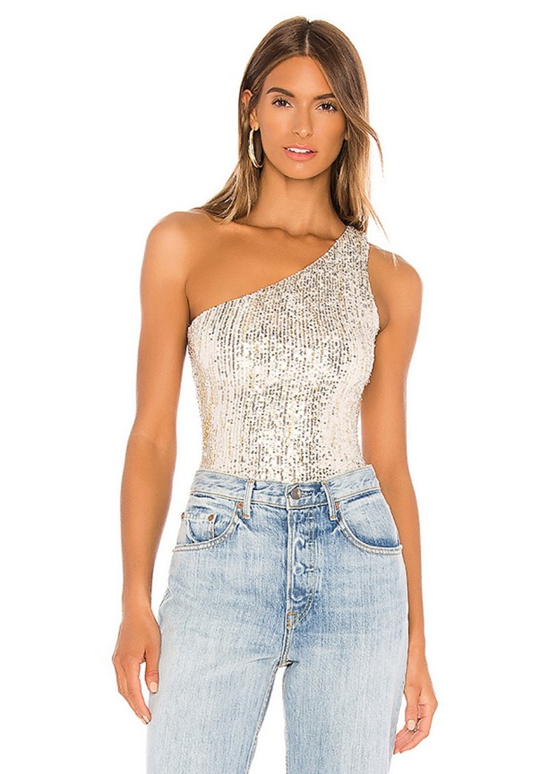 superdown Remi One Shoulder Bodysuit