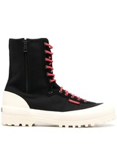 Superga high-top lace-up boots