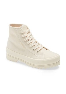 Superga 2341 Alpina Organic Canvas High Top Sneaker in Off White at Nordstrom