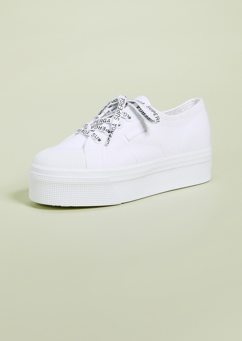 White Out Package Platform Sneakers 