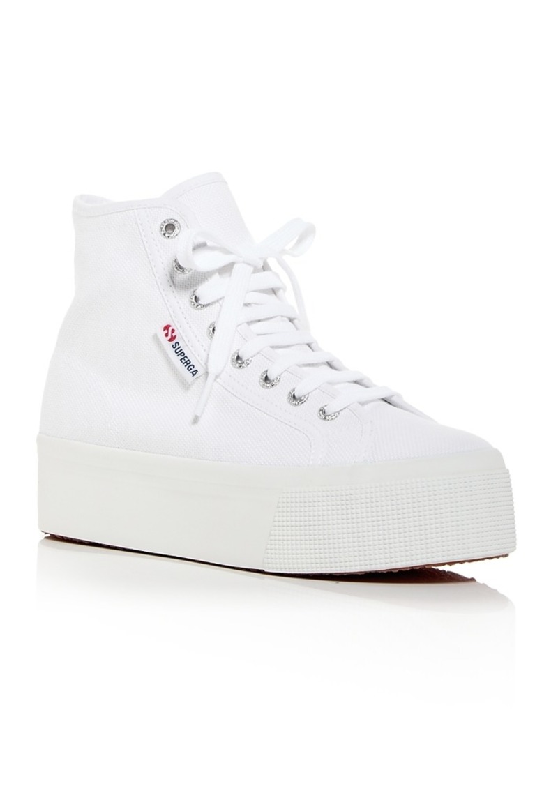 Superga Women's 2708 Platform High Top Sneakers