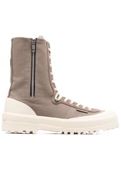 Superga two-tone ankle boots
