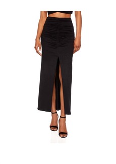 Susana Monaco Center Gathered Skirt In Black