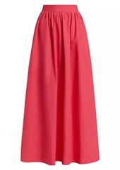 Susana Monaco Cotton Poplin Maxi Skirt