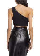 Susana Monaco Essential Asymmetric Cropped Top