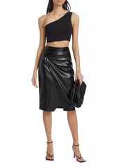 Susana Monaco Essential Asymmetric Cropped Top