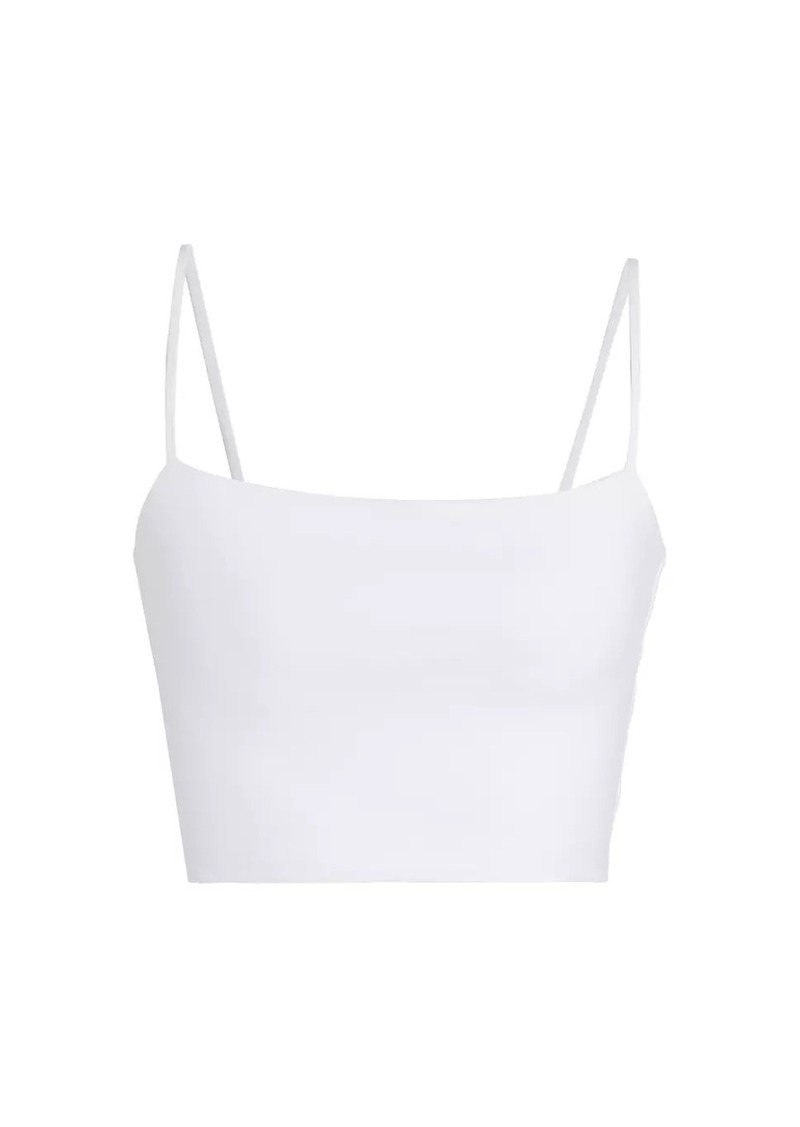 Susana Monaco Essential Square-Neck Crop Top