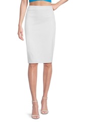 Susana Monaco Faux Leather Pencil Skirt