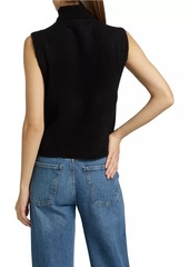 Susana Monaco Mapache Mock Turtleneck Top