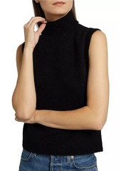 Susana Monaco Mapache Mock Turtleneck Top