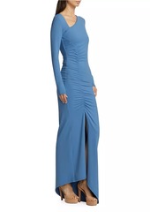 Susana Monaco Ruched Jersey Maxi Dress