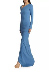 Susana Monaco Ruched Jersey Maxi Dress