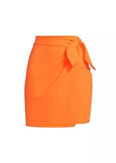 Susana Monaco Side-Tie Miniskirt