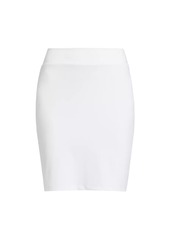 Susana Monaco Straight Stretch A-Line Skirt
