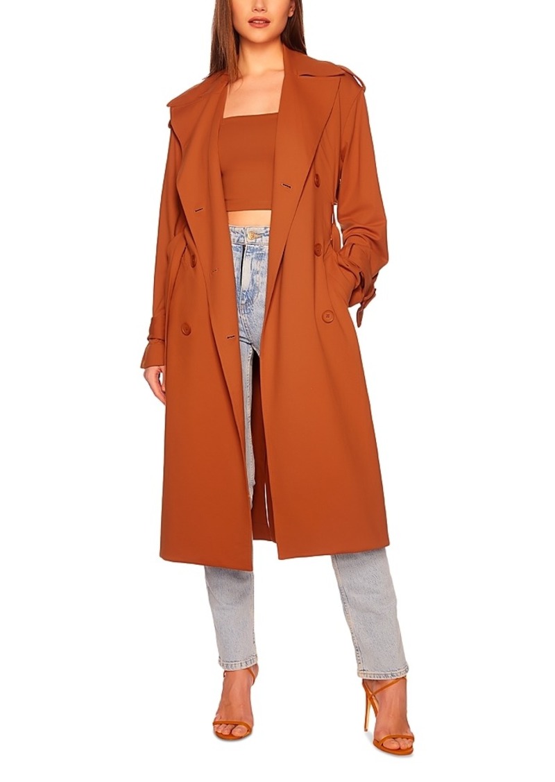 Susana Monaco Belted Trench Coat