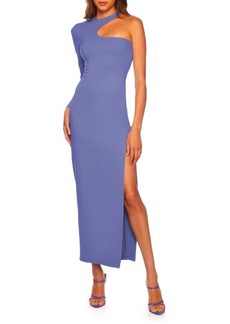 Susana Monaco Cutout One-Shoulder Long Sleeve Dress