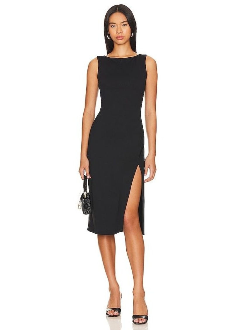 Susana Monaco High Slit Sleeveless Dress