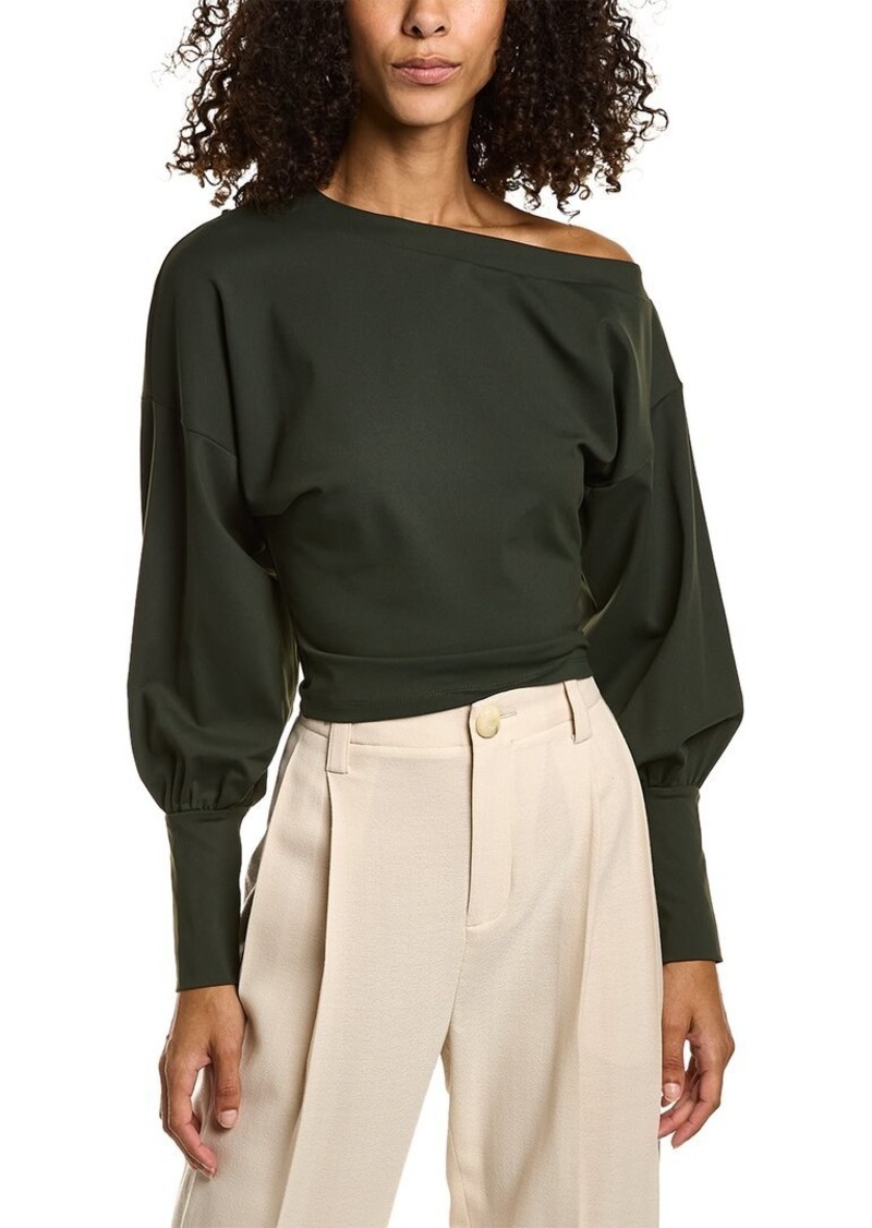 susana monaco One Side Off-Shoulder Top