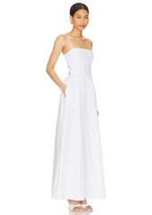 Susana Monaco Poplin Open Back Dress