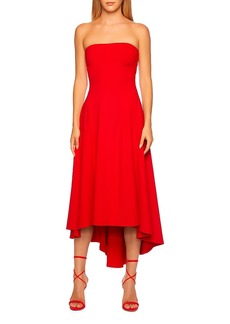 Susana Monaco Strapless High Low Dress