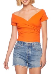 Susana Monaco Wrap Front Top