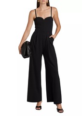 Susana Monaco Sweetheart Wide-Leg Jumpsuit