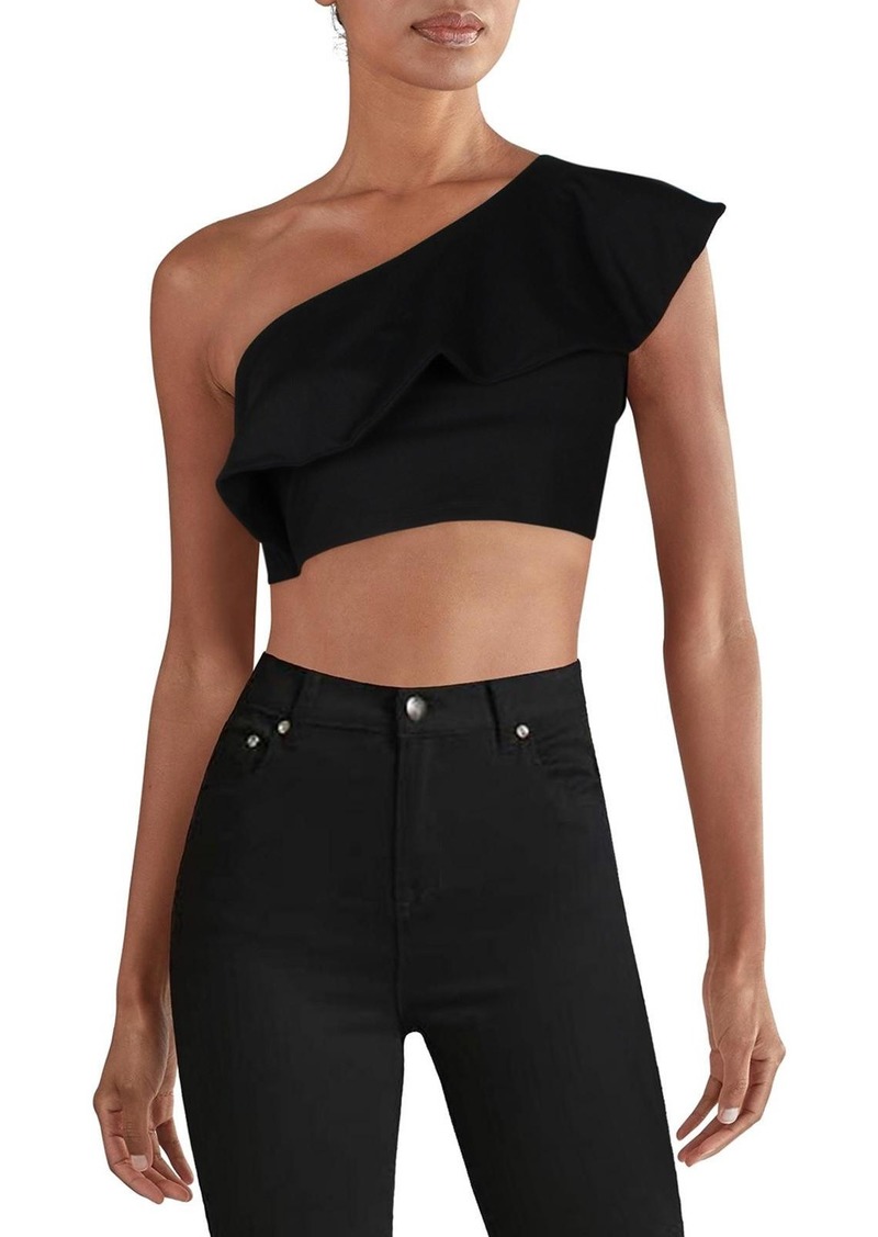 Susana Monaco Womens One Shoulder d Cropped