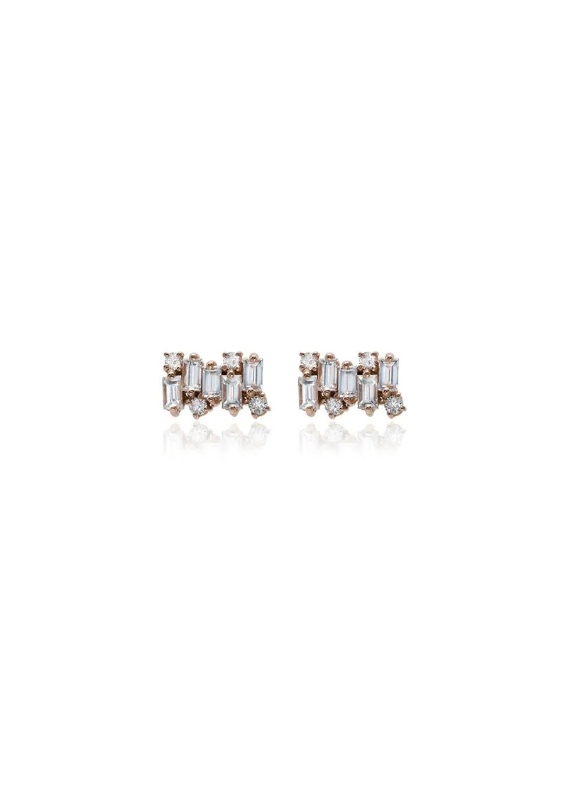 Suzanne Kalan Firework Diamond Earrings