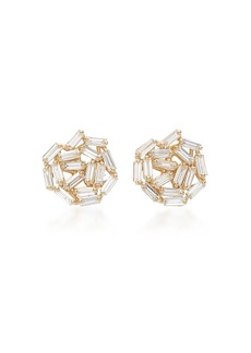 Suzanne Kalan - 18K Gold Diamond Earrings - Gold - OS - Moda Operandi - Gifts For Her