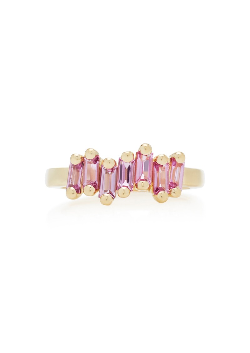 Suzanne Kalan - 18K Yellow-Gold and Pink Sapphire Ring - Pink - US 6 - Moda Operandi - Gifts For Her