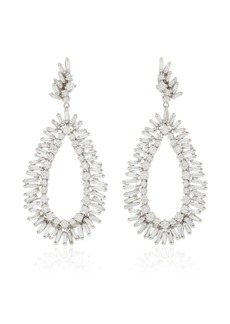 Suzanne Kalan - Classic 18K White Gold Diamond Earrings - White - OS - Moda Operandi - Gifts For Her