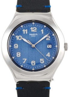 Swatch Cotes Blue 42.7mm Watch YWS438
