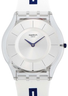 Swatch Mediolino 34 mm Silver Dial Watch SFE112