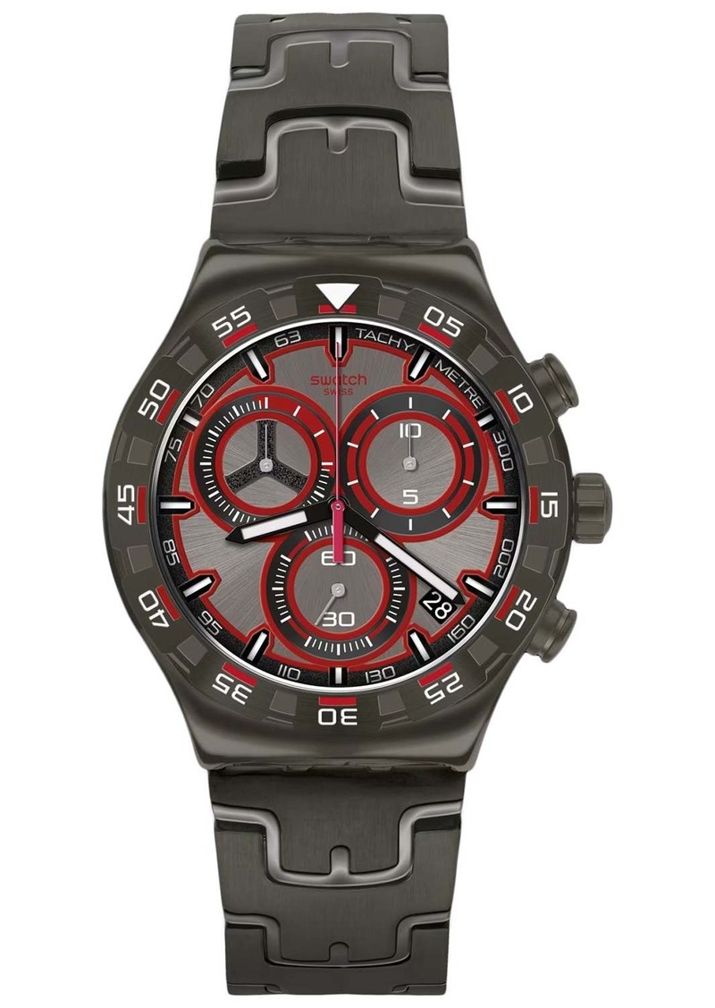 Swatch Men's Essential Grey Dial Watch