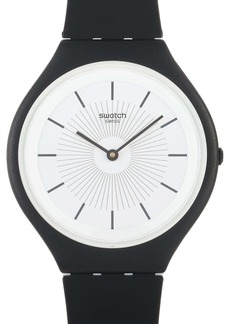 Swatch Skinnoir Black & White Unisex Watch SVUB100