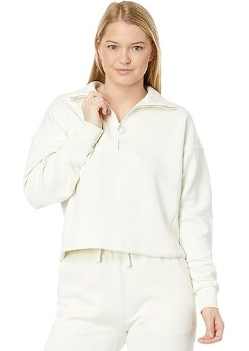 Sweaty Betty Sand Wash Funnel Neck Half Zip