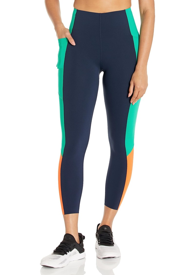 Sweaty Betty Women's Power HIGH Waist 7/8 Color Block Ultra Sculpt Workout Legging