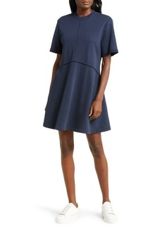 Sweaty Betty Revive Cotton Blend T-Shirt Dress in Navy Blue at Nordstrom