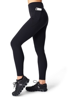Sweaty Betty Womens Bum Sculpting Power Workout Leggings with Side and Back Pocket Size XXS